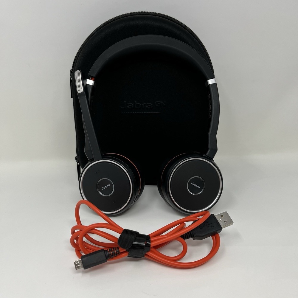 Jabra Evolve 75 Wireless Headset (HSC040W) - Stereo ANC - Headset & Case Only